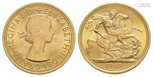 Elizabeth II - 1963 - Gold Sovereign