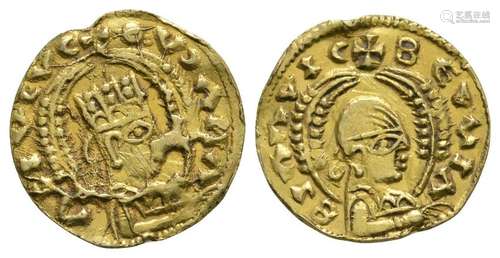 Aksum - Ousanas - Gold Third Solidus