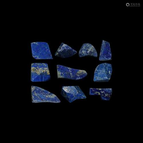 Natural History - Polished Lapis Lazuli Group