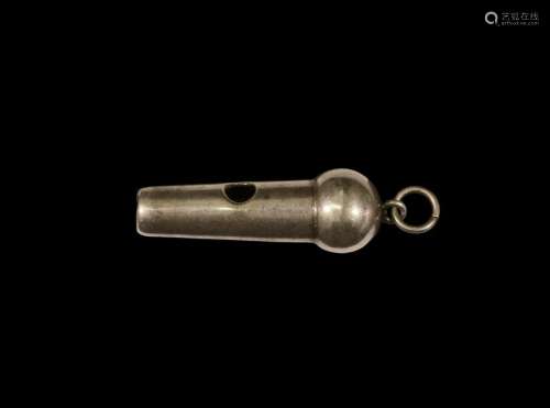 Post Medieval Silver Hawking Whistle