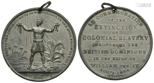 William IV - 1834 - Abolition of Slavery Medal