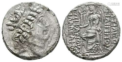 Seleukid - Philip I Philadelphus - Zeus Tetradrachm