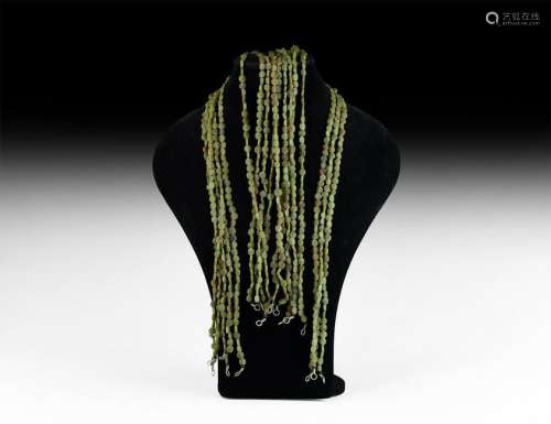 Natural History - Serpentine Necklace Group