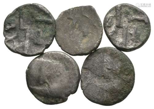 Durotriges - Silver Quarter Staters Group [5]