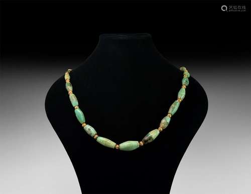 Natural History - Amazonite Bead Necklace