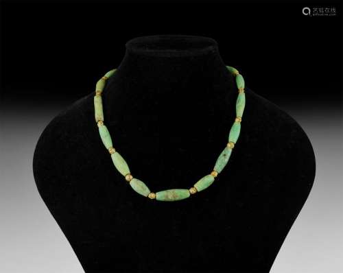 Natural History - Amazonite Bead Necklace