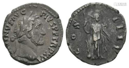 Antoninus Pius - Fortuna Denarius
