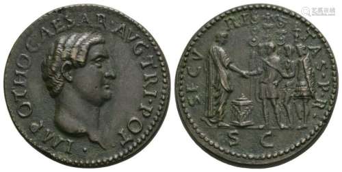 Otho - Paduan Emperor and Soldiers Sestertius