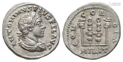 Elagabalus - Concordia Denarius