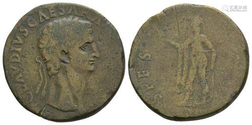 Claudius - Spes Sestertius