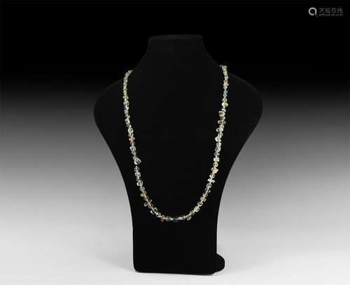 Rock Crystal and Other Bead Necklace