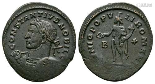 Constantius I - Genius Follis