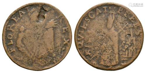 USA - Colonial Coinage - St Patrick's Farthing