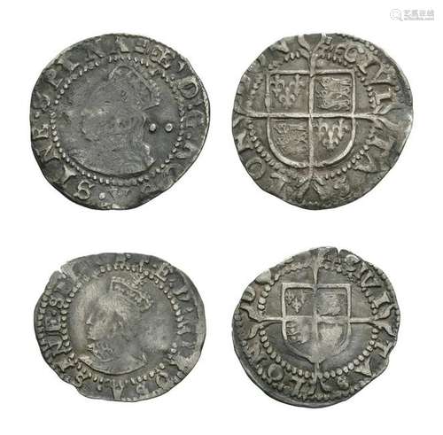 Elizabeth I - Halfgroat and Penny [2]