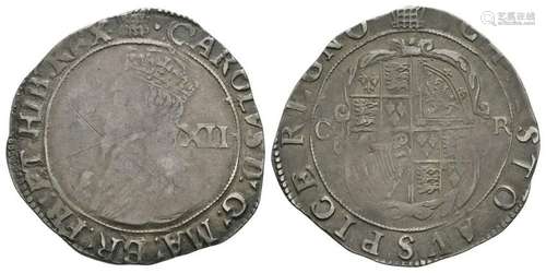 Charles I - Tower - Shilling