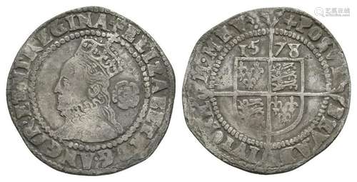 Elizabeth I - 1578 - Threepence