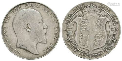 Edward VII - 1909 - Halfcrown