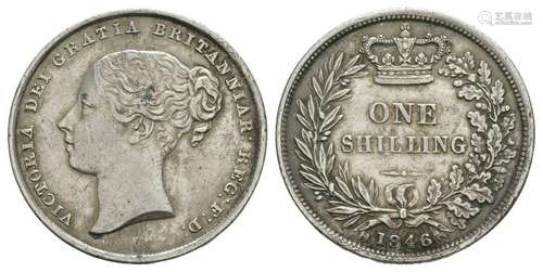 Victoria - 1846 - Shilling