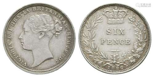 Victoria - 1882 - Sixpence