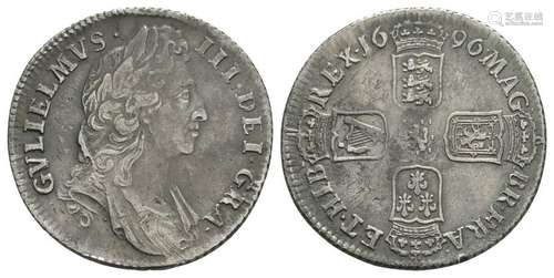 William III - 1696 - Shilling