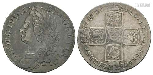 George II - 1758 - Shilling