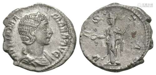 Julia Mamaea - Vesta Denarius