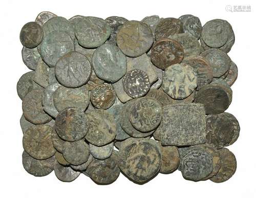 India - Kushan Mixed Coppers Group [100]