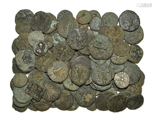 India - Kushan Mixed Coppers Group [100]