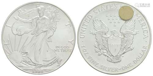 USA - 1998 - Silver Bullion 1 Ounce Dollar