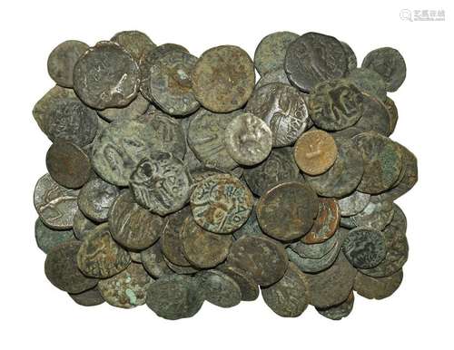 India - Kushan Mixed Coppers Group [100]