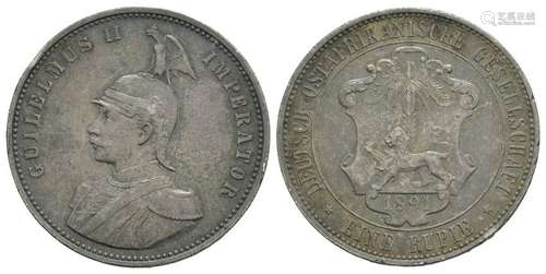 German East Africa - 1891 - 1 Rupee