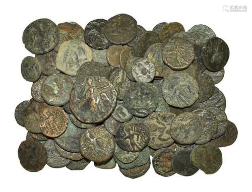 India - Kushan Mixed Coppers Group [100]