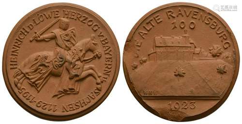 Germany - 1923 - Ceramic 100 Marks Token