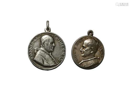 Vatican - John XXIII/Paul VI - Silvered Medals [2]