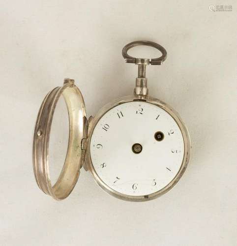 English Silver Pocket Watch