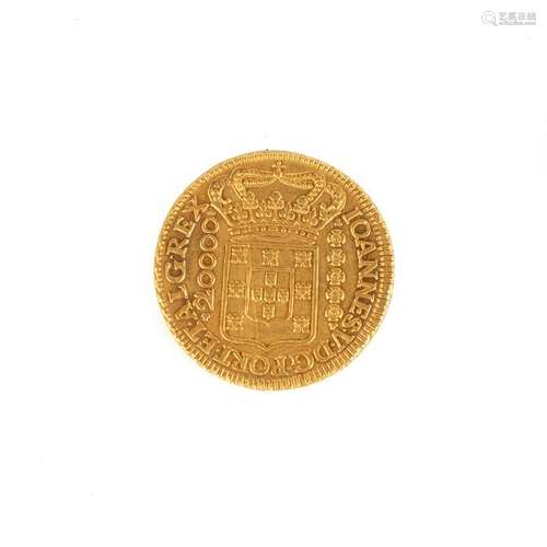 Brazilian Gold Coin, 1726