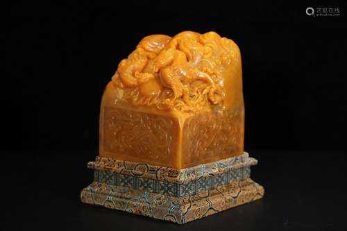 CHINESE TIANHUANG SOAPSTONE SEAL