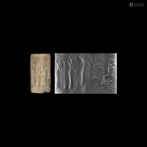 Cylinder Seal with Presentation Scene