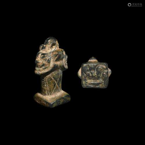 Western Asiatic Janiform Stamp Seal