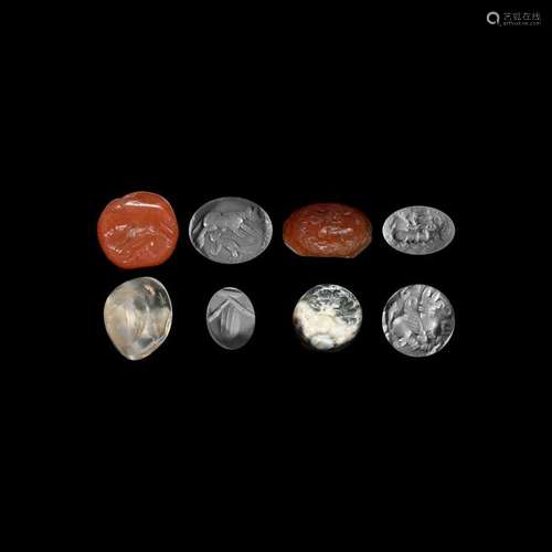 Western Asiatic Sassanian Stamp Seal Collection