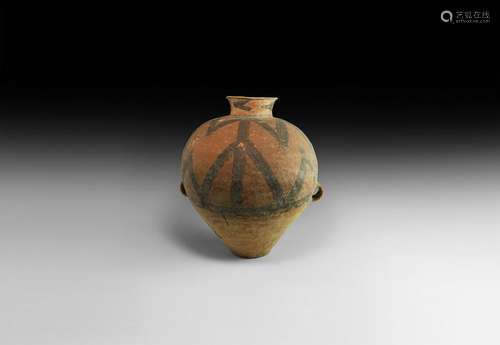 Chinese Neolithic Storage Vessel