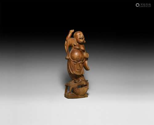 Chinese Standing Buddha Figure