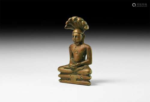 Tibetan Seated Naga Buddha