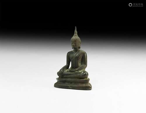 Thai Seated Buddha Figure