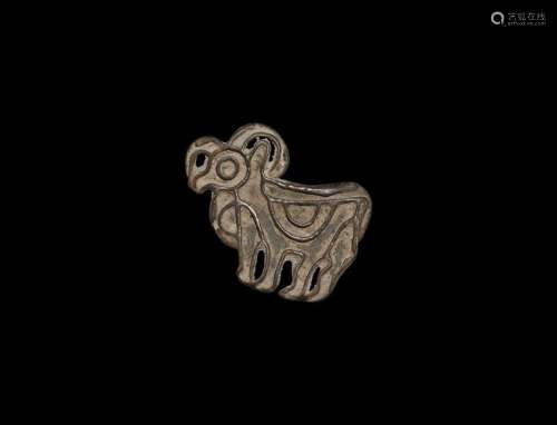 Indus Valley Stamp Seal with Ibex