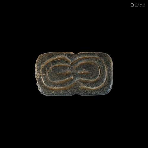 Indus Valley Butterfly Bead with Idol Eyes