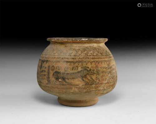 Indus Valley Mehrgarh Storage Vessel