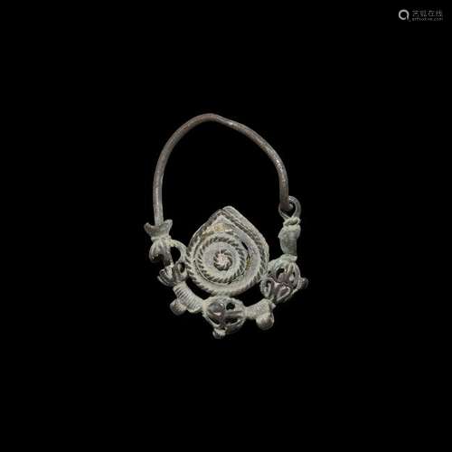 Islamic Silver Earring