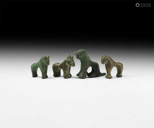 Islamic Lion Statuette Collection