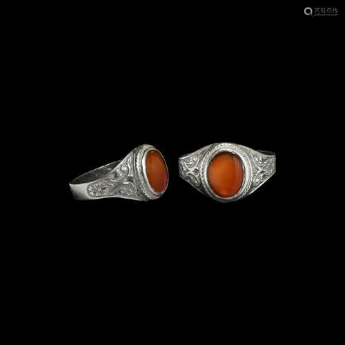 Islamic Silver Ring with Gemstone